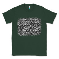 Sports Green grey leopard background Classic Tee - OliviaCreatesArt