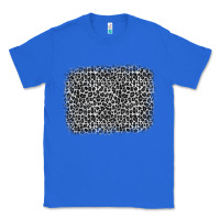 True Royal grey leopard background Classic Tee - OliviaCreatesArt