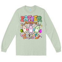 Matcha Easter Hunting Squad Long Sleeve Tee - CowhideDigitalArt