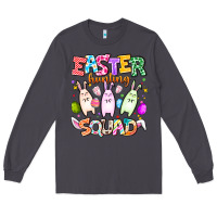 Smoke Easter Hunting Squad Long Sleeve Tee - CowhideDigitalArt