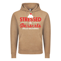 Vintage Coffee stressed is desserts spelled backwards Vintage Hoodie - linhVisuals