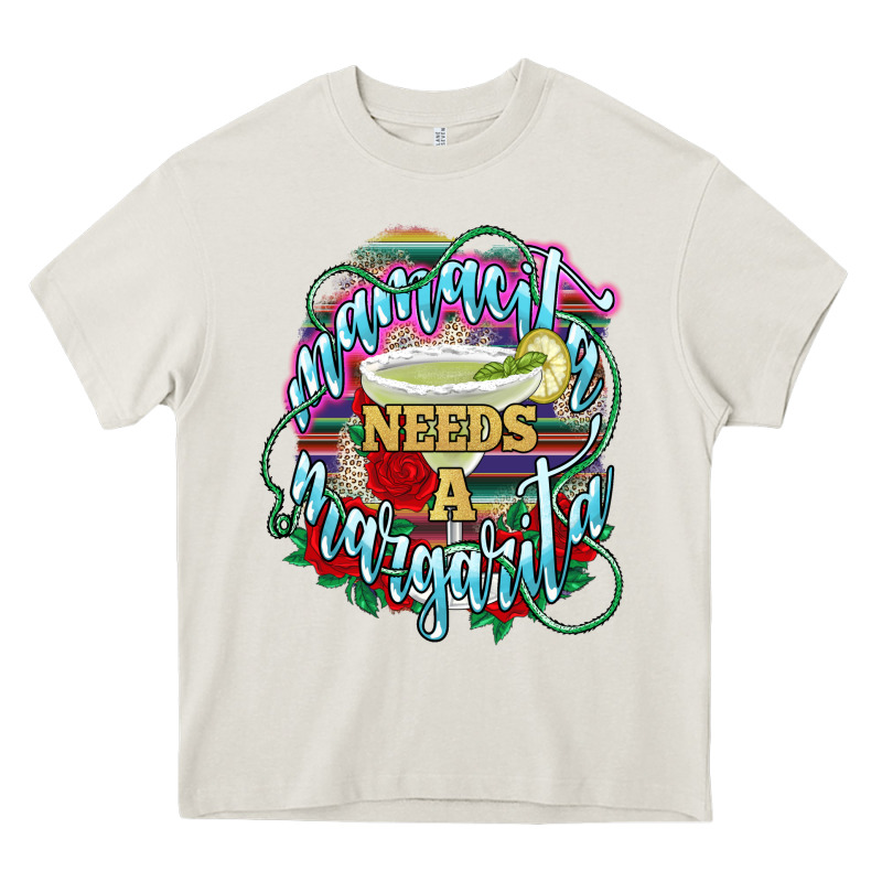Mamacita Needs A Margarita Mexico Heavy Core Tee by HowdyJamesFarm | Teevron