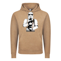 Vintage Coffee stormtrooper cat Vintage Hoodie - linhVisuals