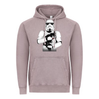 Vintage Zinc stormtrooper cat Vintage Hoodie - linhVisuals