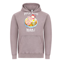 Vintage Zinc studio ghibli ponyo loves ham Vintage Hoodie - linhVisuals