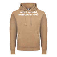 Vintage Coffee what would macgyver do Vintage Hoodie - linhVisuals