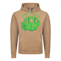 Vintage Coffee hang in there magical chameleon Vintage Hoodie - linhVisuals