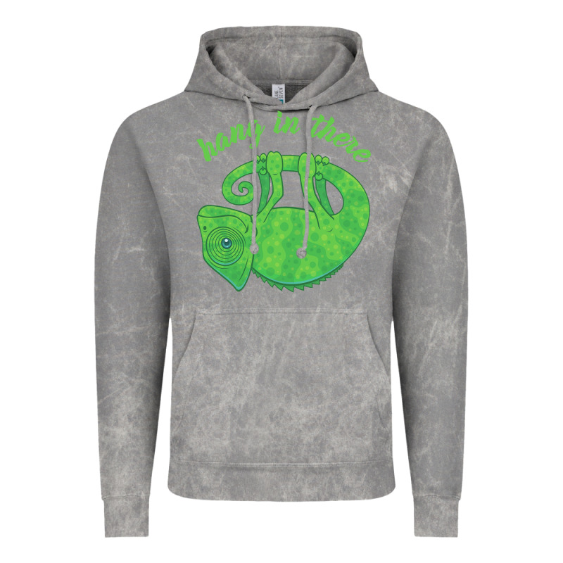 Hang In There Magical Chameleon Vintage Hoodie by linhVisuals | Teevron