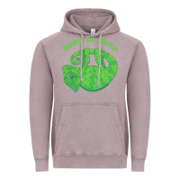 Vintage Zinc hang in there magical chameleon Vintage Hoodie - linhVisuals