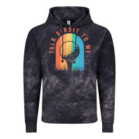 Cloud Black golf funny golf clothing for a golf player Vintage Hoodie - linhVisuals