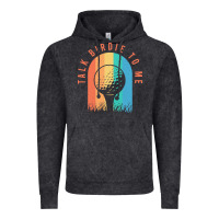 Vintage Black golf funny golf clothing for a golf player Vintage Hoodie - linhVisuals