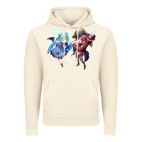 Vintage Artic Houshou Marine and Uruha Rushia Vintage Hoodie - linhVisuals