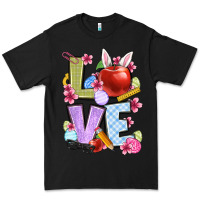 Black Easter love Teacher Premium Tee - OliviaCreatesArt