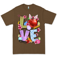 Cacao Easter love Teacher Premium Tee - OliviaCreatesArt