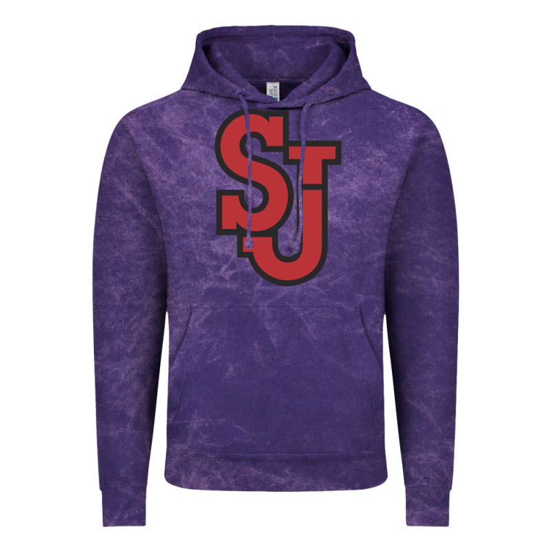 St. John's Red Storm Vintage Hoodie by linhVisuals | Teevron
