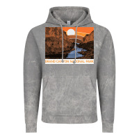 Cloud Rock vintage grand canyon national park retro colorado river 80s Vintage Hoodie - linhVisuals