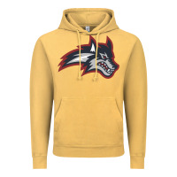 Vintage Mustard stony brook seawolves Vintage Hoodie - linhVisuals