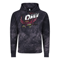 Cloud Black temple owls Vintage Hoodie - linhVisuals