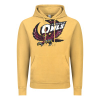 Vintage Mustard temple owls Vintage Hoodie - linhVisuals
