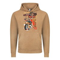 Vintage Camel ramen rider food, noodles Vintage Hoodie - linhVisuals