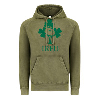 Vintage Olive irish rugby football union Vintage Hoodie - linhVisuals