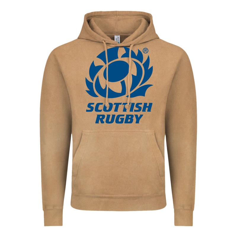 Scottish Rugby Vintage Hoodie by linhVisuals | Teevron