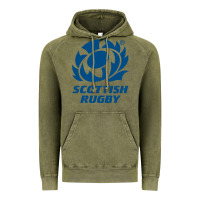 Vintage Olive scottish rugby Vintage Hoodie - linhVisuals