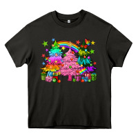 Asphalt pride christmas trees Heavy Core Tee - HowdyJamesFarm