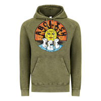 Vintage Olive Ice Abolish Vintage Hoodie - linhVisuals