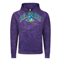 Cloud Purple delaware sportss Vintage Hoodie - linhVisuals