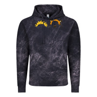Cloud Black hobbes Vintage Hoodie - linhVisuals