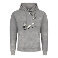 Cloud Rock hobbes Vintage Hoodie - linhVisuals