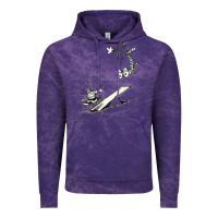Cloud Purple hobbes Vintage Hoodie - linhVisuals