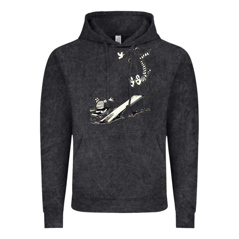 Hobbes Vintage Hoodie by linhVisuals | Teevron