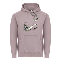 Vintage Zinc hobbes Vintage Hoodie - linhVisuals