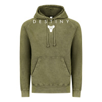 Vintage Olive destiny games Vintage Hoodie - linhVisuals