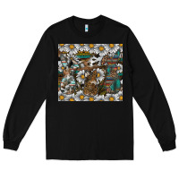 Black Easter Long Sleeve Tee - CowhideDigitalArt
