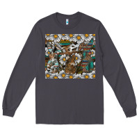 Smoke Easter Long Sleeve Tee - CowhideDigitalArt
