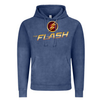 Vintage Denim the flash 02 Vintage Hoodie - linhVisuals