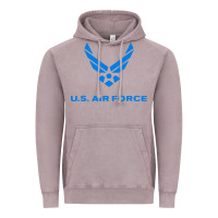 Vintage Zinc us force usaf distressed Vintage Hoodie - linhVisuals