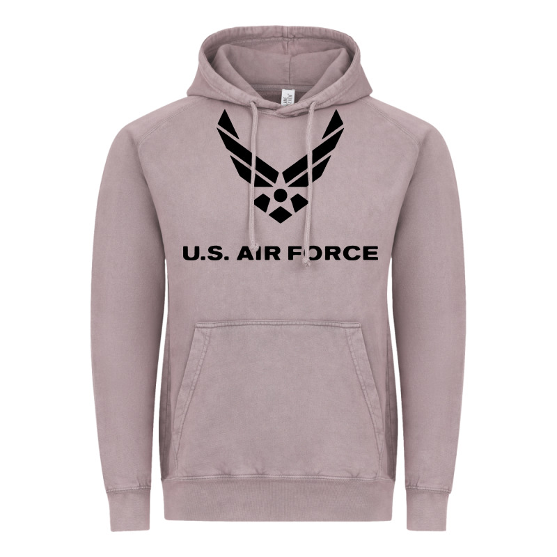 Us Air Force Usaf Distressed Vintage Hoodie by linhVisuals | Teevron