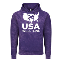 Cloud Purple usa fight Vintage Hoodie - linhVisuals