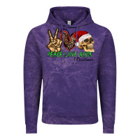 Cloud Purple Peace Love Rock Christmas Vintage Hoodie - CowhideDigitalArt
