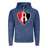 Vintage Denim Atlas Football Vintage Hoodie - linhVisuals