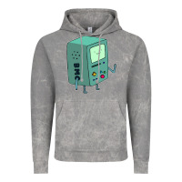 Cloud Rock Bmo Adventure Time Vintage Hoodie - linhVisuals