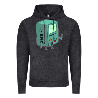 Vintage Black Bmo Adventure Time Vintage Hoodie - linhVisuals