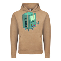 Vintage Coffee Bmo Adventure Time Vintage Hoodie - linhVisuals