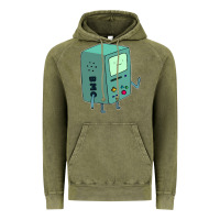 Vintage Olive Bmo Adventure Time Vintage Hoodie - linhVisuals