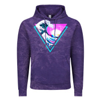Cloud Purple vaporwave aesthetic Vintage Hoodie - linhVisuals