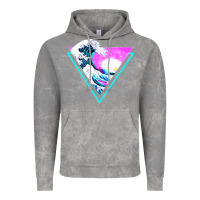 Cloud Rock vaporwave aesthetic Vintage Hoodie - linhVisuals